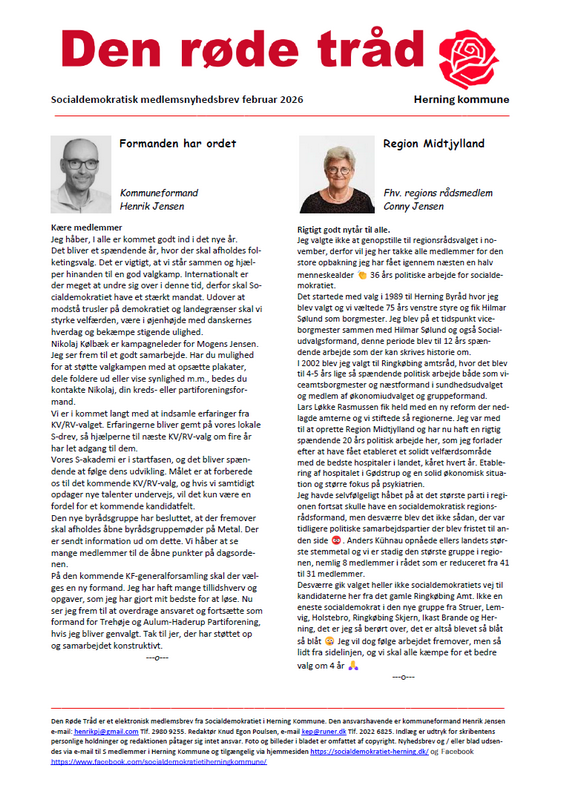 Den råde tråd nr. 3, 2020